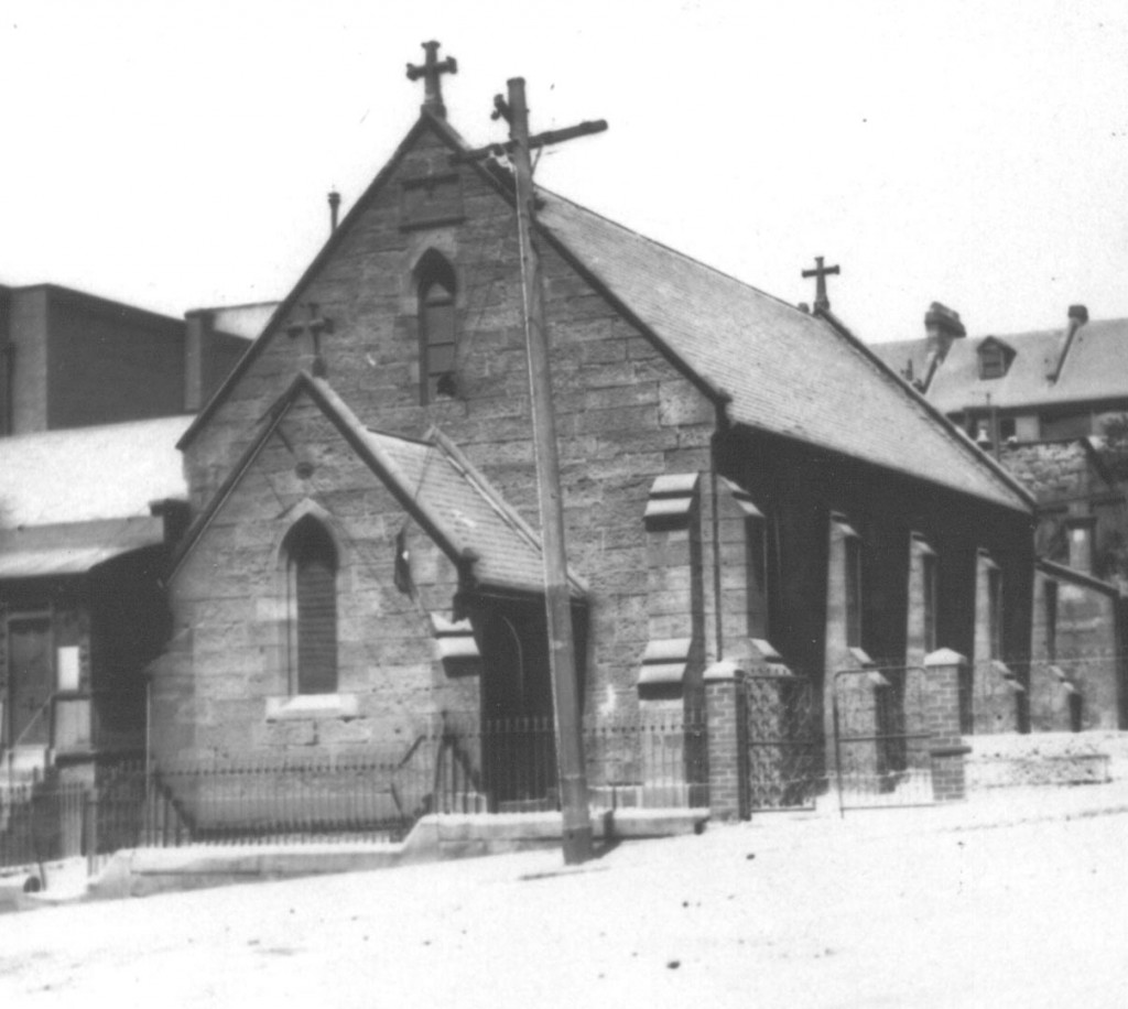 St Bede’s, Pyrmont (Photograph: Mitchell Library, State Library of NSW)