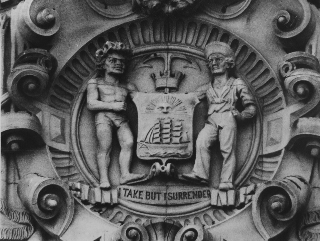 19th century coat of arms (Photograph: City of Sydney Archives)